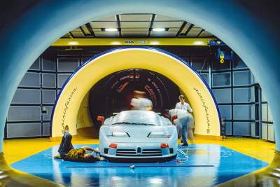 The first copy of the new Bugatti EB110 book has been sold at $64,000