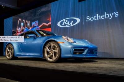 Porsche 911 Sally Special sells for $5 million at RM Sotheby's Monterey Auction