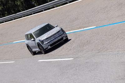 Kia EV9 undergoes final technical testing ahead of 2023 world debut