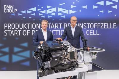 BMW starts iX5 Hydrogen's fuel cell system production