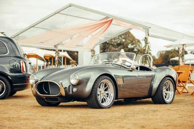 Clive Sutton celebrates 100th birthday of Caroll Shelby