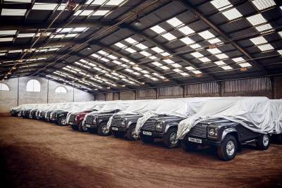 Twisted reveals 16 classic Defender 110s