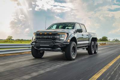 The mad Hennessey Gen3 VelociRaptor 6x6 is here