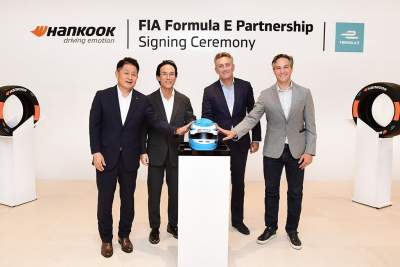 Hankook and Formula E celebrate partnership launch