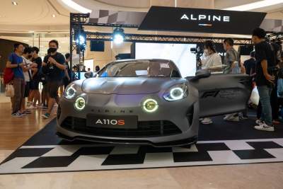 Alpine Singapore launches updated A110 lineup with the help of Fernando Alonso and Esteban Ocon