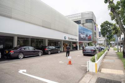 The showroom from BMW's second authorised dealer, Eurokars Group, goes full-swing on 1 October