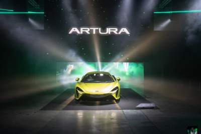 McLaren Artura high-performance hybrid officially unveiled in Singapore