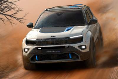 Jeep reveals new Avenger 4x4 concept in Paris