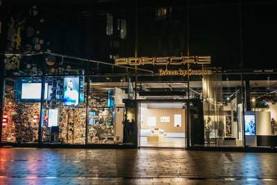 Porsche opens brand store in Stuttgart