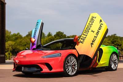 McLaren hosts a colourful wrap contest in the city of Coppell