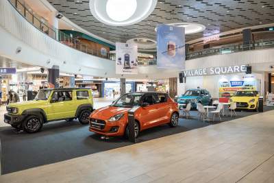 Start your journey with an excellent city runabout at the Sgcarmart Trusted Brand Showcase - Suzuki at Waterway Point