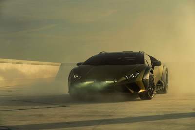 Lamborghini releases first images of the Sterrato all-terrain supercar
