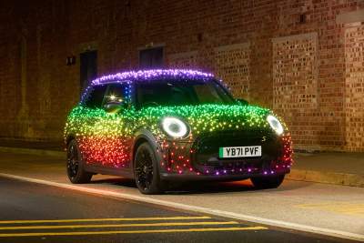 The Festive MINI has returned for 2022 brighter than ever before