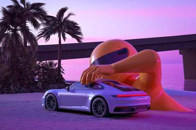 Porsche exhibits 'Dream Big.' by Chris Labrooy