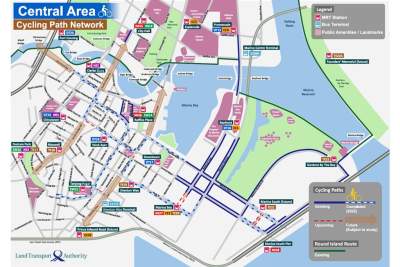 6km of cycling paths open in the Central Business District