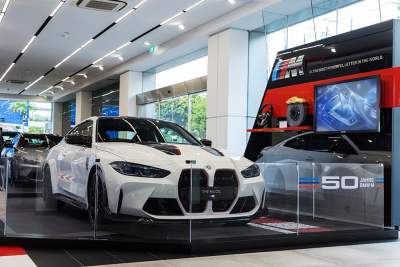 BMW showcases the BMW M4 CSL and BMW M4 Competition 50 Jahre in Singapore