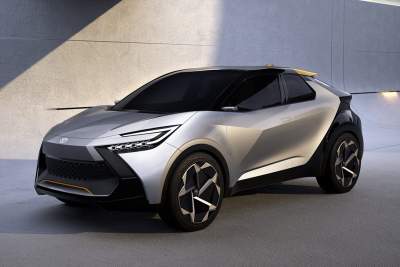 The Toyota C-HR Prologue Concept offers a a teaser of the next C-HR