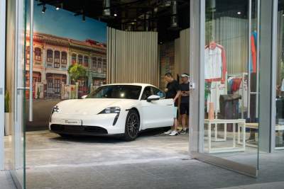 New Porsche NOW pop-up opens at Guoco Tower