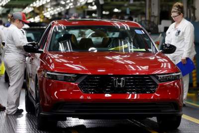 Production of new Honda Accord kicks off in the U.S.A