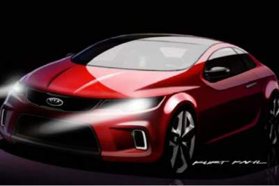 Kia Debuts Koup concept at 2008 New York International Auto Show