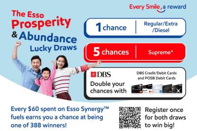 Esso hosts Prosperity and Abundance lucky draw to celebrate the Lunar New Year