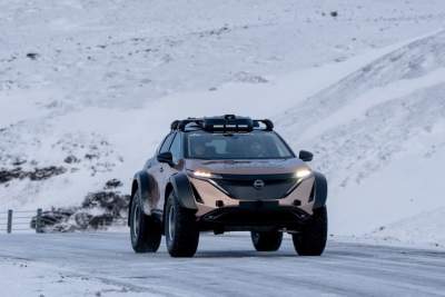 Nissan unveils the Ariya set for a pole-to-pole expedition