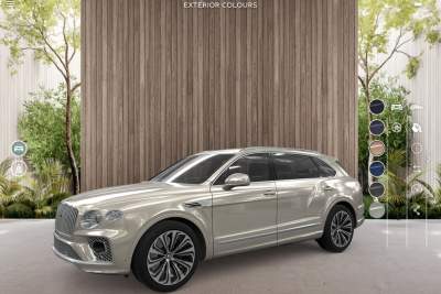 Bentley's new augmented reality app lets you spec your Bentayga EWB as you please