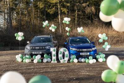 Dacia celebrates its 10-year presence in the U.K.