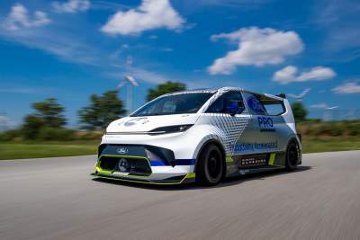 Ford to take new all-electric super van up Pikes Peak