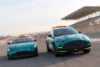 Aston Martin DBX707 to serve as F1 Medical Car