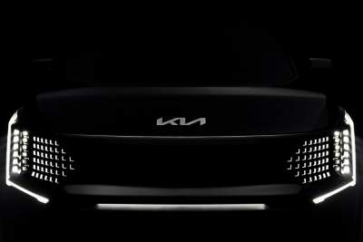 Kia reveals first clips of new all-electric EV9 SUV
