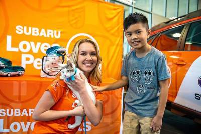Subaru helped 47,000 shelter animals find homes in 2022