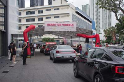 Wearnes hosts Food from the Heart 'Heart on Wheels' charity drive