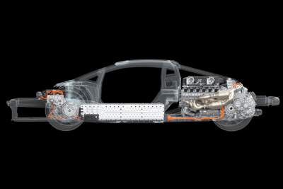 Lamborghini reveals first information on plug-in hybrid drivetrain for Aventador replacement