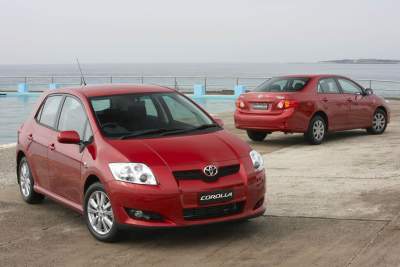 Toyota Corolla - moving forward mate!