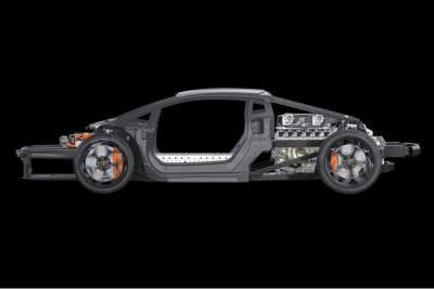 Lamborghini reveals more of the handling touches set for the LB744