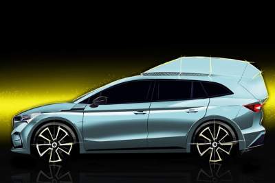 New Skoda student car to be multifunctional camping and mobile-office vehicle based on the Enyaq