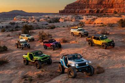 Jeep showcases a lineup of concepts at the Easter Jeep Safari