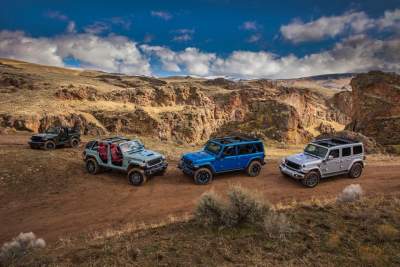 Jeep reveals facelifted Wrangler with a new seven-slot grille