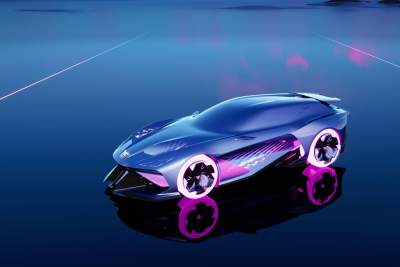 Cupra presents DarkRebel virtual sports car