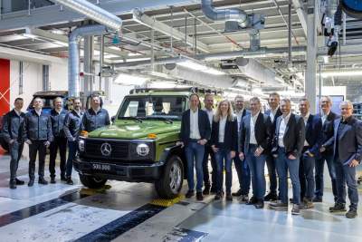 Mercedes-Benz builds one-off G-Class to mark model's production milestone