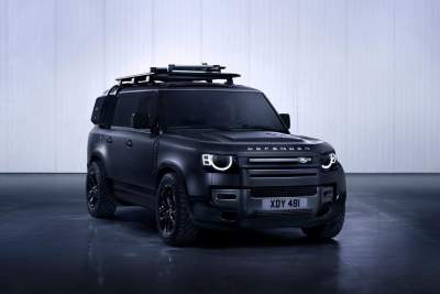 The Land Rover Defender 130 Outbound offers both cargo space and all-terrain ability
