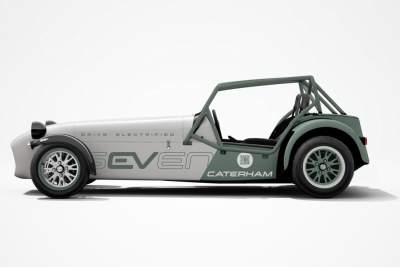 Caterham unveils EV Seven development concept