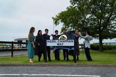 Lotus has dedicated a new road to Hazel Chapman
