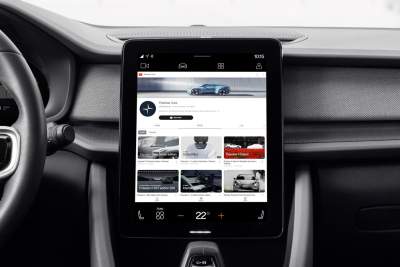 You can now watch YouTube while waiting for your Polestar 2 to charge up