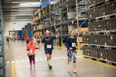 Volkswagen employees run for a good cause