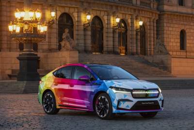 Skoda unveils one-off Enyaq Coupe Respectline