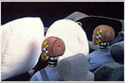 Safety features of a car