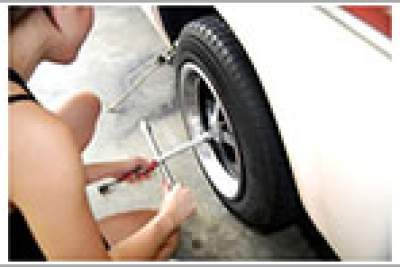 Changing tyres - A damsel in distress speaks out