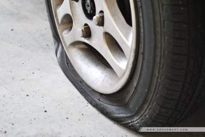 Tyre punctures can be prevented with a product like TyreShield